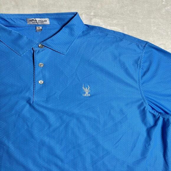 NWT Peter Millar Summer Comfort Performance Polo Men's XL Textured Weave Golf - Picture 2 of 8